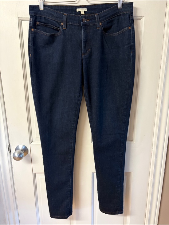 Eileen Fisher Denim - Eileen Fisher Cotton Stretch Denim Slim Jean classic 5 pocket jeans women’s 14
